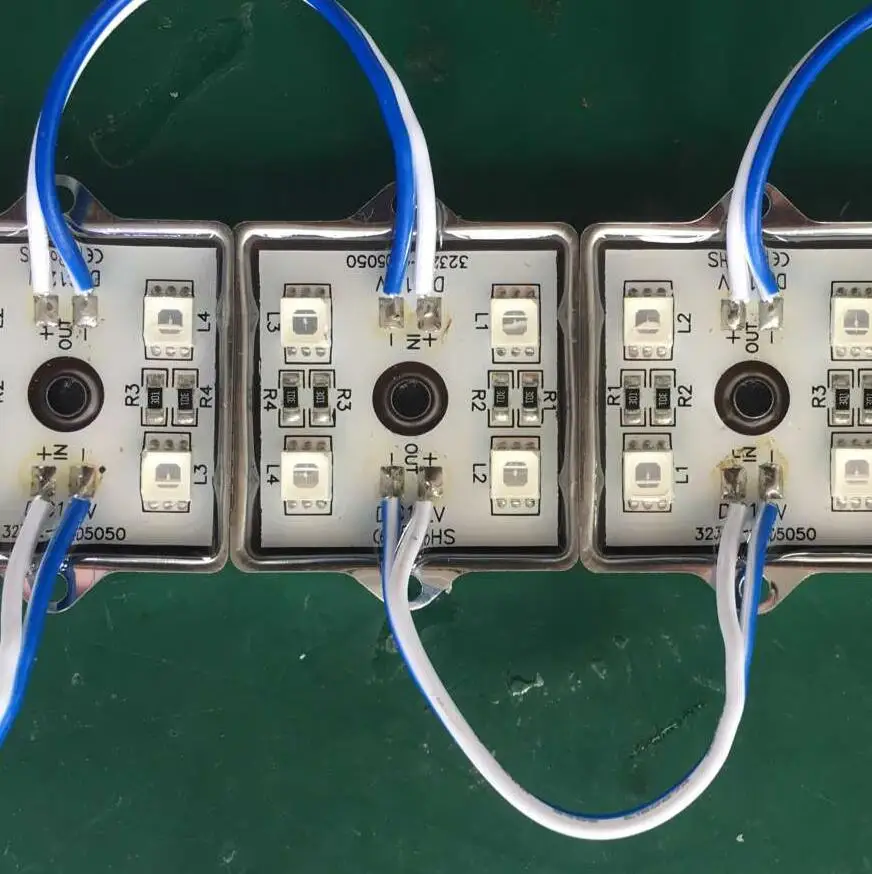 5050 4 Светодиодный ных модуля DC12V освещение водонепроницаемый телегональный