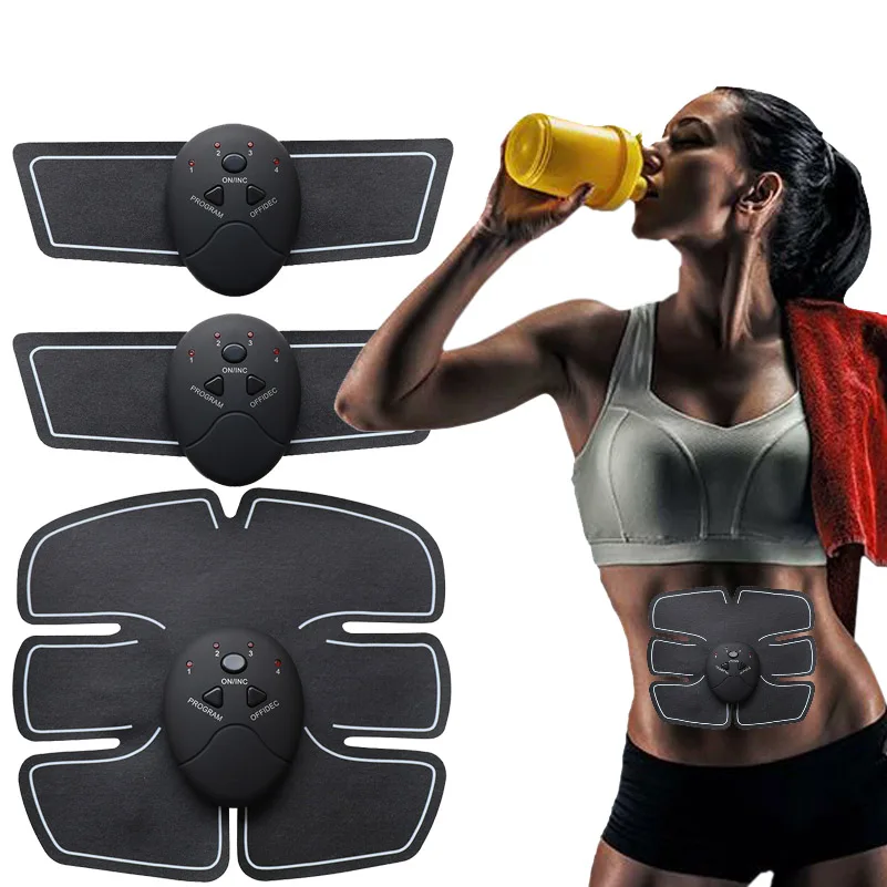 Wireless Muscle Stimulator EMS Stimulation Body Slimming Beauty Machine Abdominal Muscle Exerciser Training Device Body Massager (2)