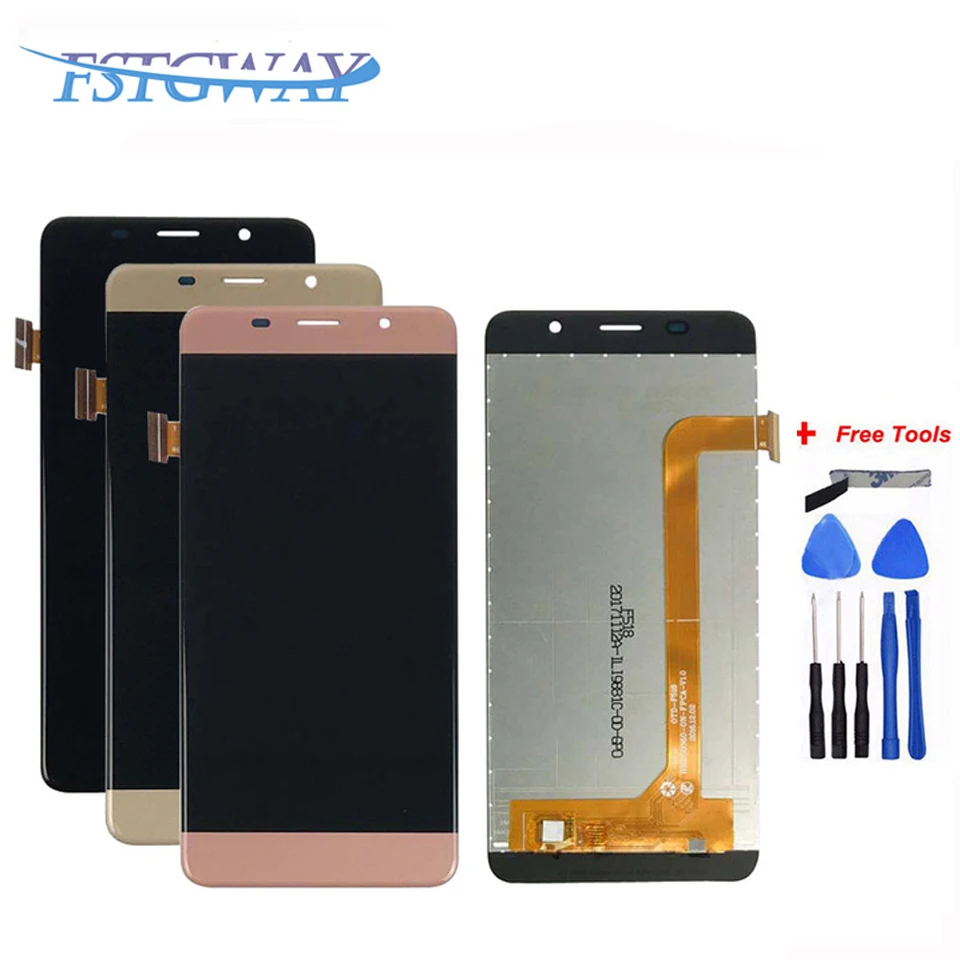 

For 5.0 inch Leagoo M5 edge LCD Display and Touch Screen Screen Digitizer Assembly Replacement M5Edge 1280x720P LCD+Free Tools