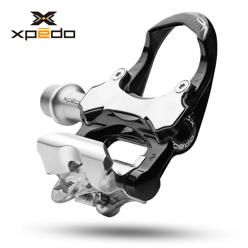 

Wellgo XRF07MC 235g magnesium alloy Road Bicycle clipless Pedals with 2 pairs look keo Compatible cleats self locking pedal