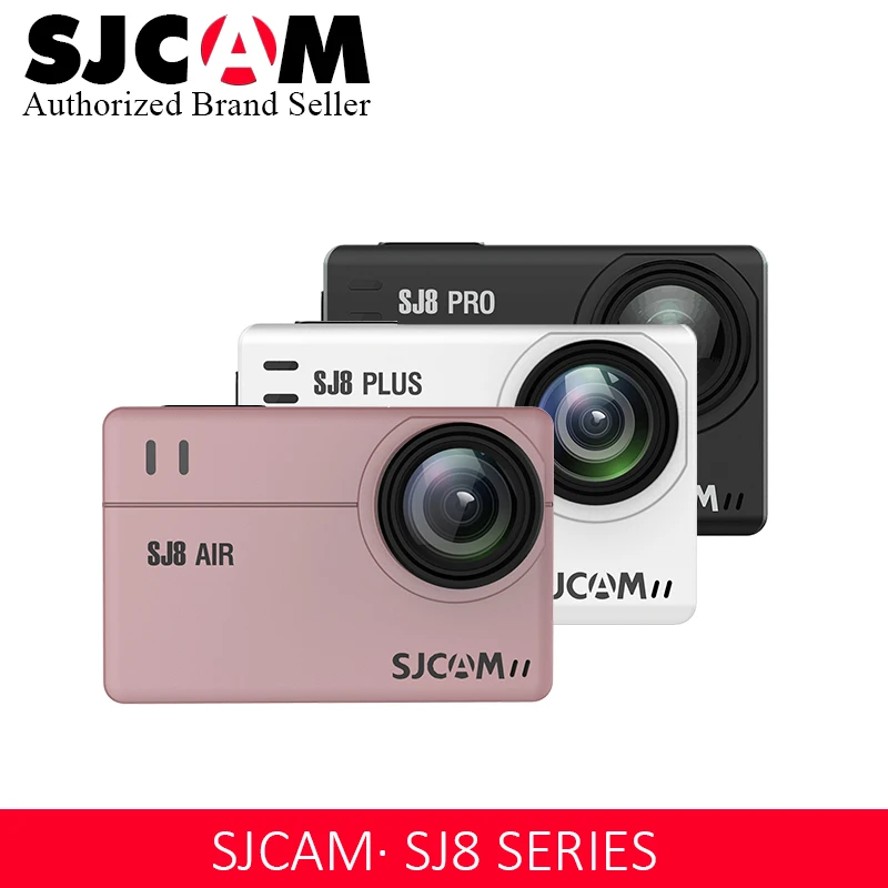  In Stock SJCAM SJ8 Pro/SJ8 Plus/SJ8 Air Action Camera 1296P 4K 30fps / 60fps Sports DV Remote Contr