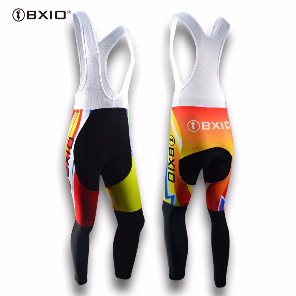 

BXIO Thermal Fleece Cycling Bib Pants Winter Warm Bicycle Trousers Autumn Bike Clothing 5D Gel Pad Invierno Ropa Ciclismo 100-P