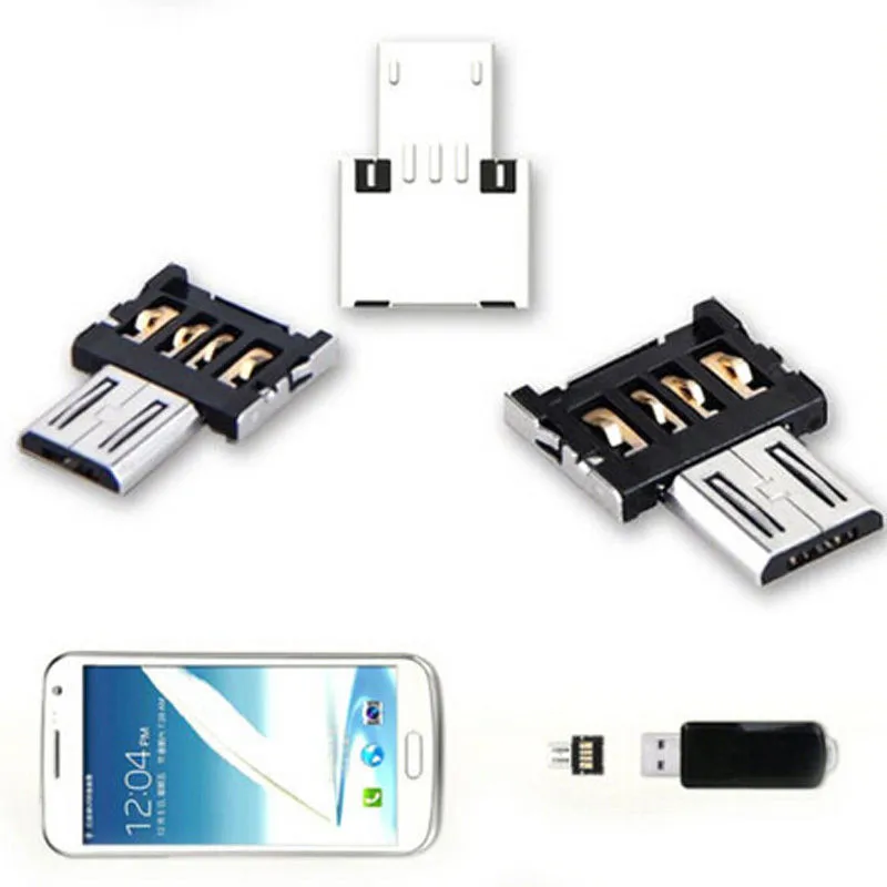 OTG адаптер USB флэш-накопитель адаптер Поворот компьютера USB накопитель к телефону