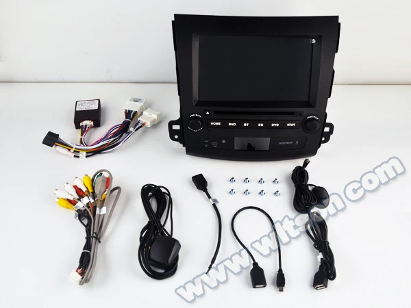 WITSON Android 9,1 2 Гб ОЗУ 16 Гб флэш-радио для MITSUBISHI OUTLANDER PEUGEOT 4007 CITROEN C-CROSSER+ DAB+ OBD+ TPMS+ DVR+ Wifi
