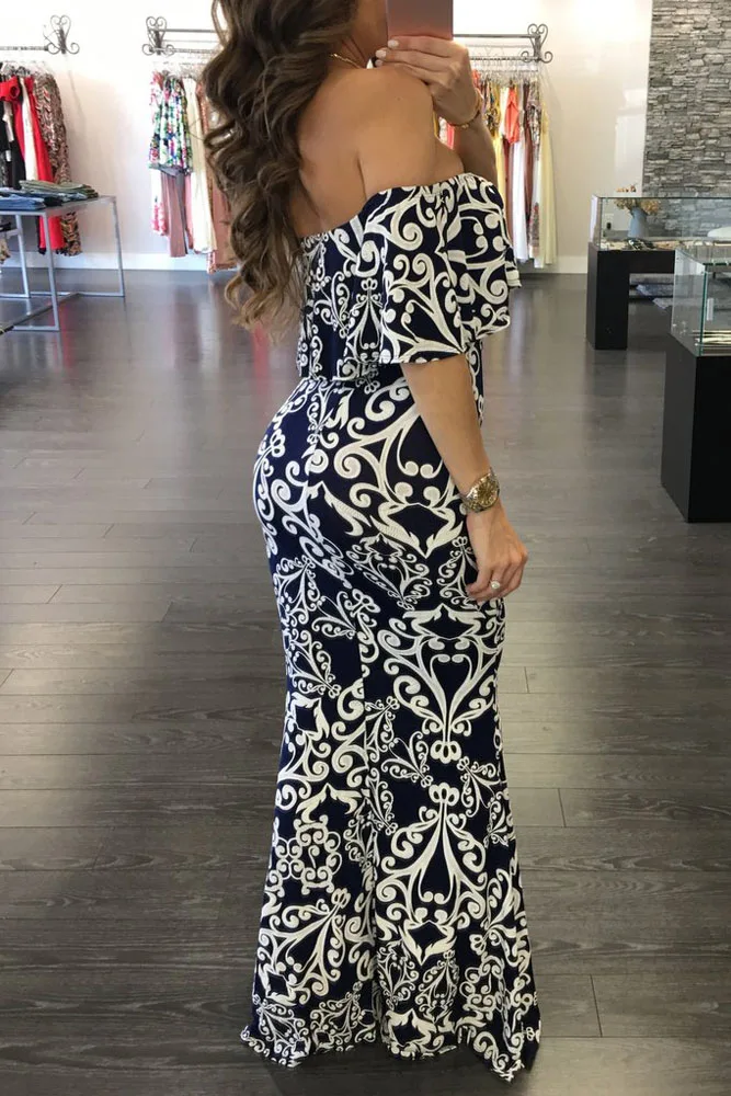 White-Tendril-Print-Navy-Off-the-shoulder-Maxi-Dress-LC61189-6-5