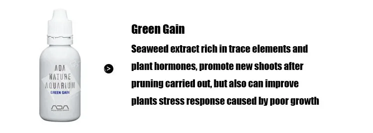 ADA жидкое удобрение be Green BACTER Gain ECA PHYTON-GIT резервуар для воды - Цвет: Green gain