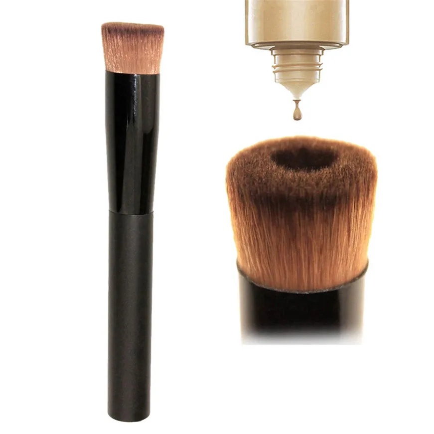

2018 Cream Power Makeup Brushes Puff Cosmetic Foundation Beauty tools Liquid Blusher Powder Blending Brush Pinceis de maquiagem