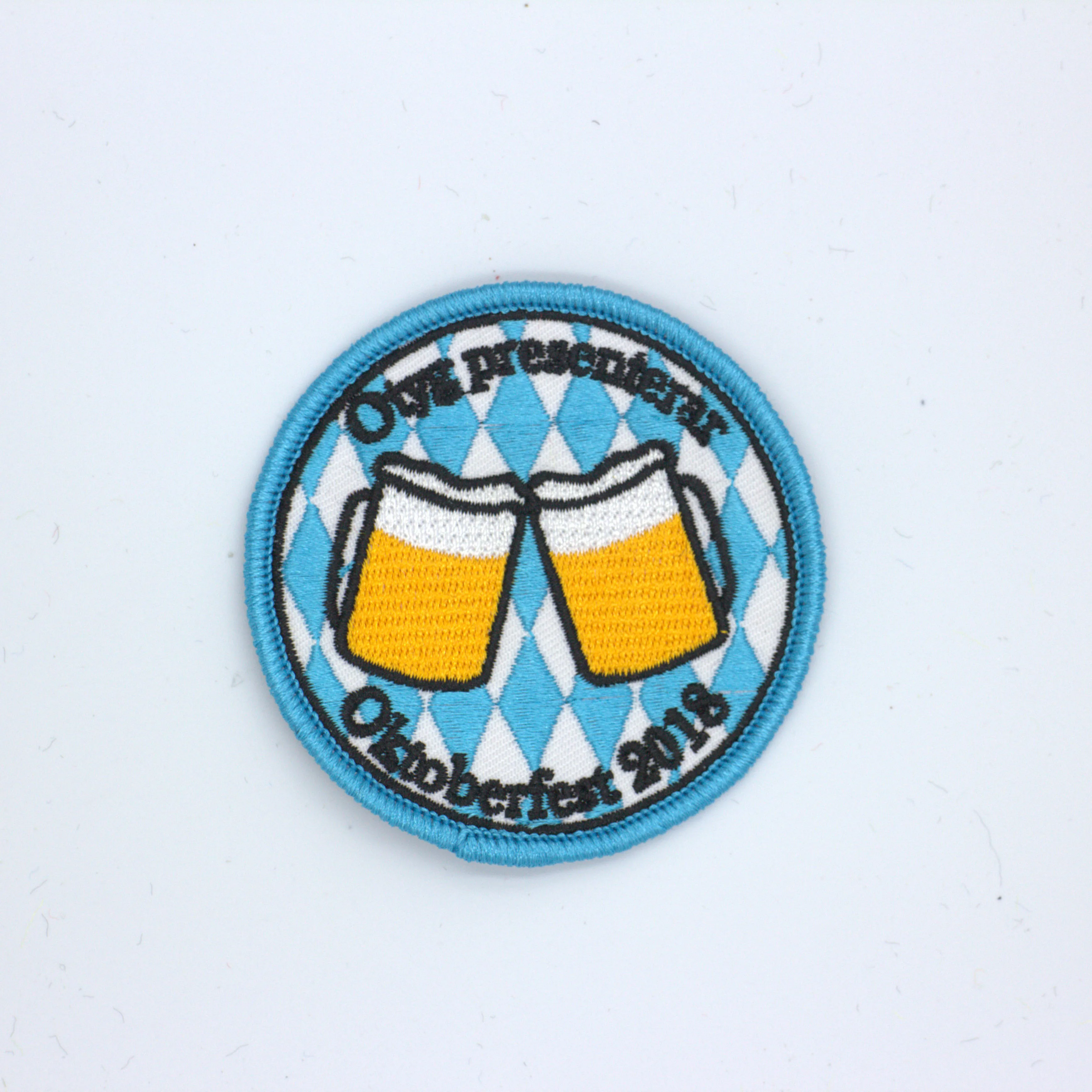 

New Arrival Custom Patch Embroidered Patches of 3D Embroidery Customization Iron on or Hook for You Logo Clothing Eco-Friendly