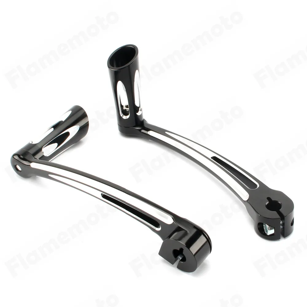 Motorcycle Heel Toe Shift Lever W/ Shifter Pegs Brake Arm Pedal For Harley Touring Street Glide Road Glide Road King 1997-