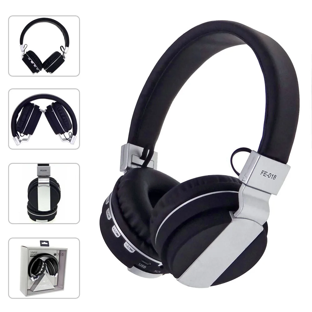 

2017 New High Quality Stereo Audio Blutooth 4.0 Earphone Auriculares Bluetooth Headset Wireless Foldable Headphones For IPhone