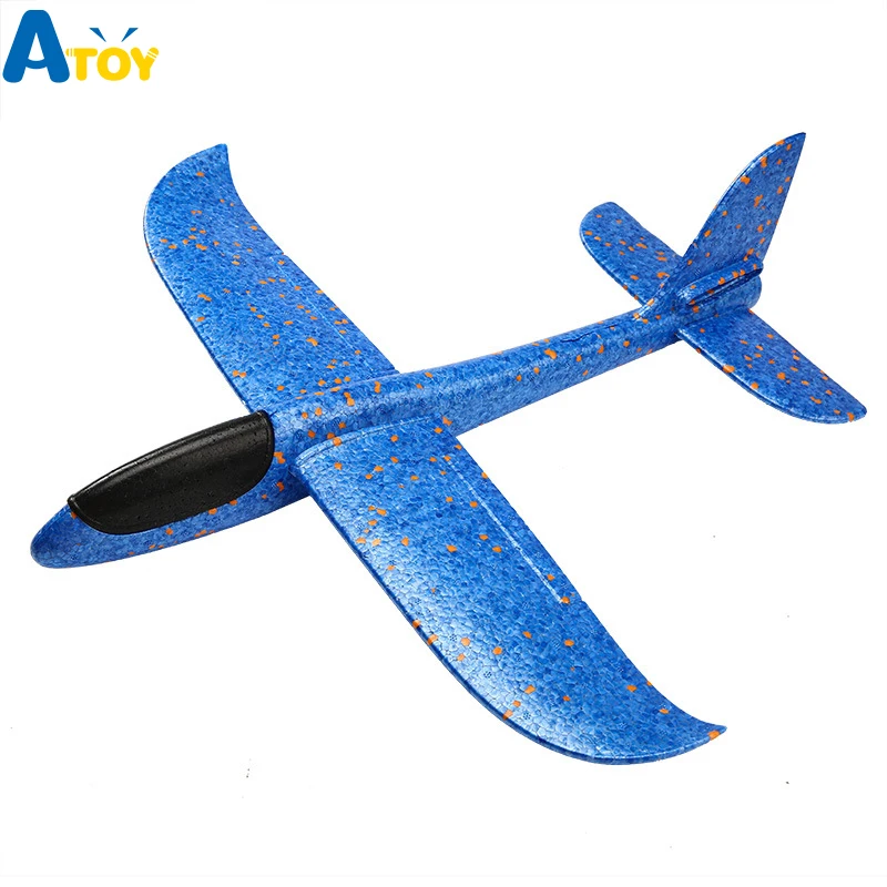 

48cm Big Good quality Hand Launch Throwing Glider Aircraft Inertial Foam EPP Airplane Toy Children Plane Model Outdoor Fun Toys