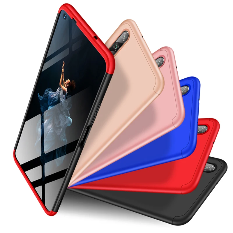Роскошный оригинальный чехол для Huawei Honor 20 Pro полное защитное кольцо магнетизм ПК