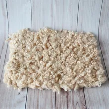 Шерстяное одеяло ручной работы, шерстяное тканевое одеяло шерстяной ковер, тканевый слой, трикотажная курчавая корзина, материал для фотосъемки