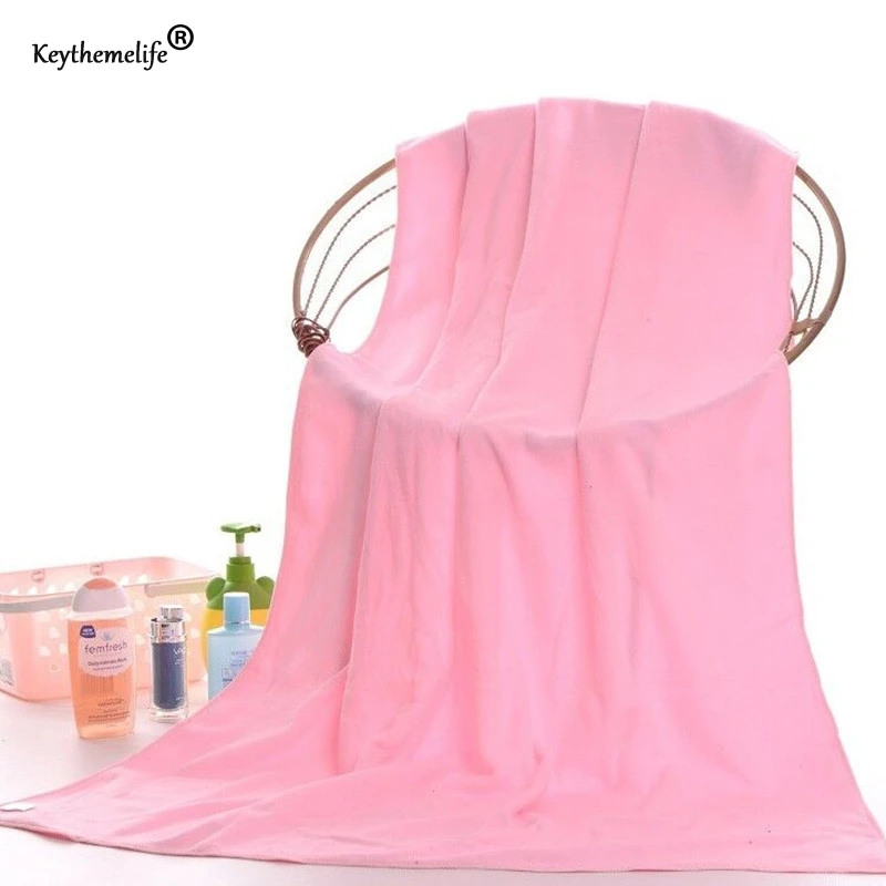 Blue-Color-Bath-Beach-Towel-Sports-Towel-140x70cm-size-Supersoft-Microfiber-Gym-Fast-Dry-for-hair (3)