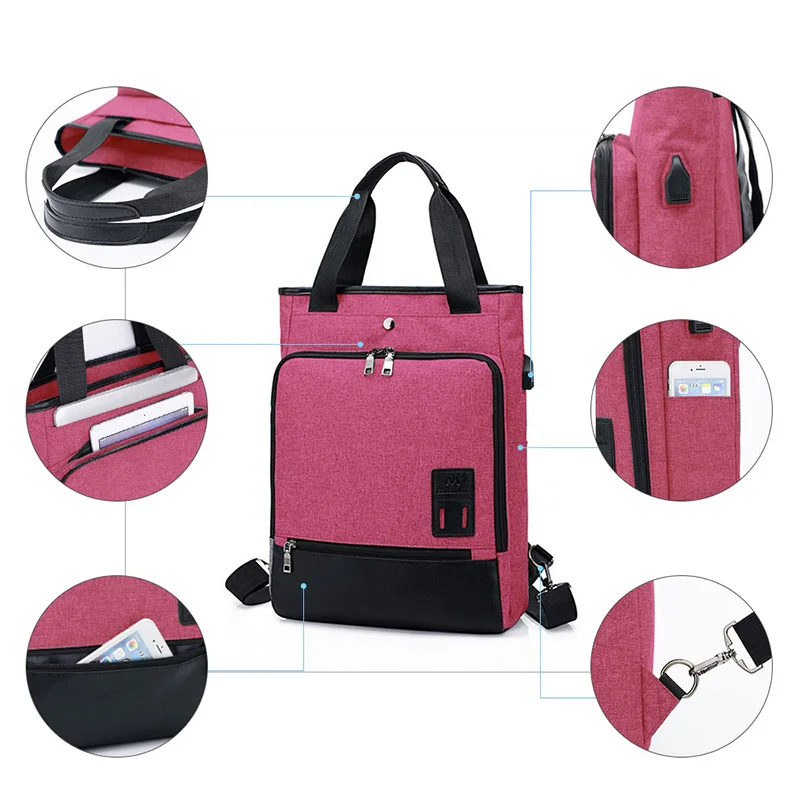Acoki 15 inch Laptop Backpack USB Charging Anti Theft Backpack women Travel Backpack Waterproof School Bag Male Mochila Purple Acoki 15 inch Laptop Backpack USB Charging Anti Theft Backpack women Travel Backpack Waterproof School Bag Male Mochila Purple