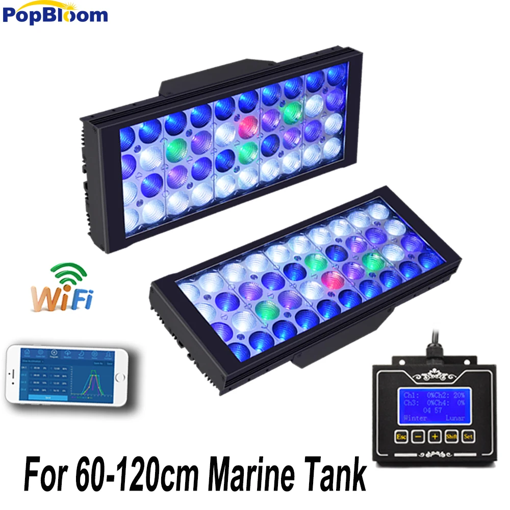 DSunY Programmable led aquarium light for coral reef a full range of