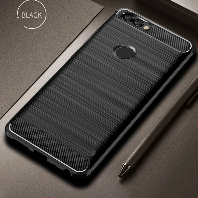 Чехол для Huawei P Smart чехол силиконовый бампер из ТПУ противоударные мягкие чехлы
