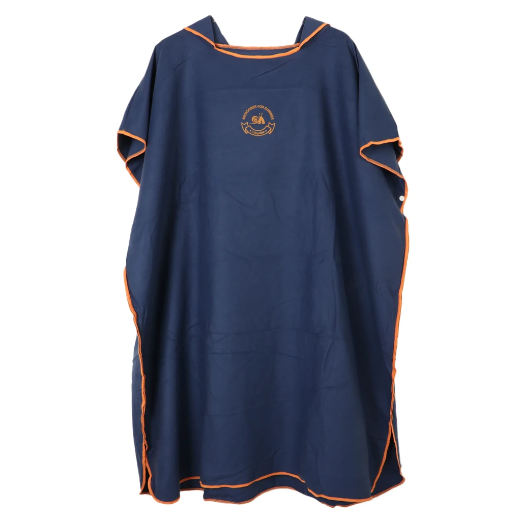 Water Sport Surf Poncho Wetsuit Changing Robe Towel with Hood for Men Women Kids Teenager changing at the Pool or Beach