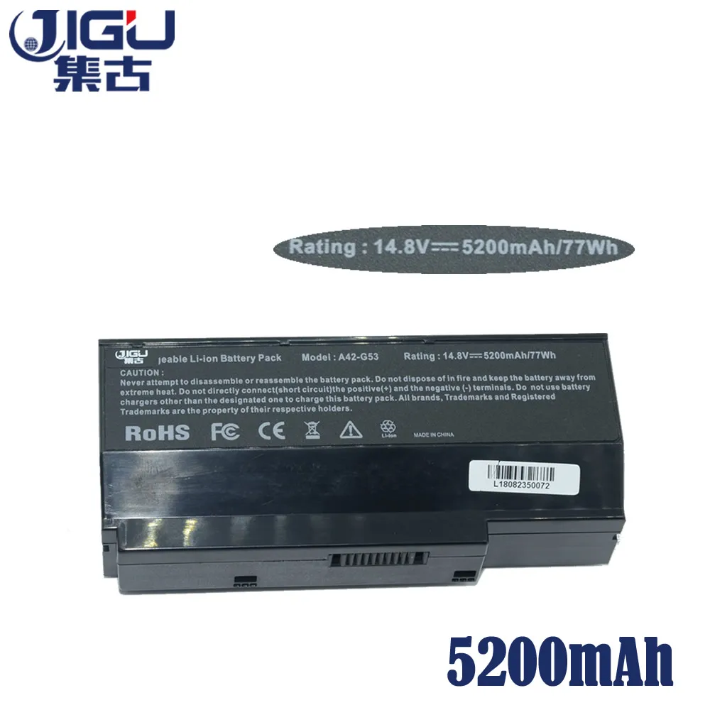 JIGU Laptop Battery For Asus G73 G53 G73GW G53SW G73S Series 8Cells|laptop battery|battery for asuslaptop battery asus |