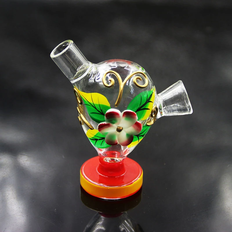 Colorful Mini Pipes The Martian Glass Twist Blunt Bong Bubbler Smoking Bubble Small Water Pipe Small Pipes Hand - Shisha Pipes & - AliExpress