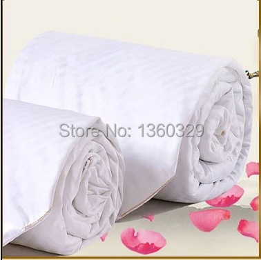 US $306.66 1Silk Quilt Summer 1Winter Comforter Silk Gt 2 Silk Blankets Total 6kg Handmade Winter Silk Quilts Silk Quilted Bedspread King
