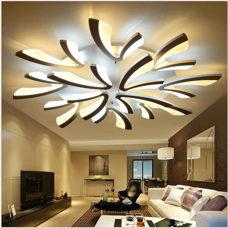 

L Living room ceiling lamp Modern minimalist round creative living room lamp atmosphere room lamp restaurant ceiling lamp led