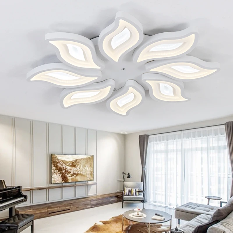 

Dimmable+Remote Control Modern Led Acrylic Ceiling Lights For Living Room Bedroom Kids Room Ceiling Lamp Fixtures