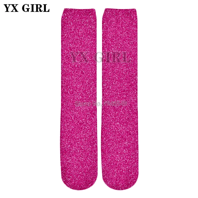 YX GIRL Прямая поставка 2018 летние новые модные мужские женские прямые носки яркие