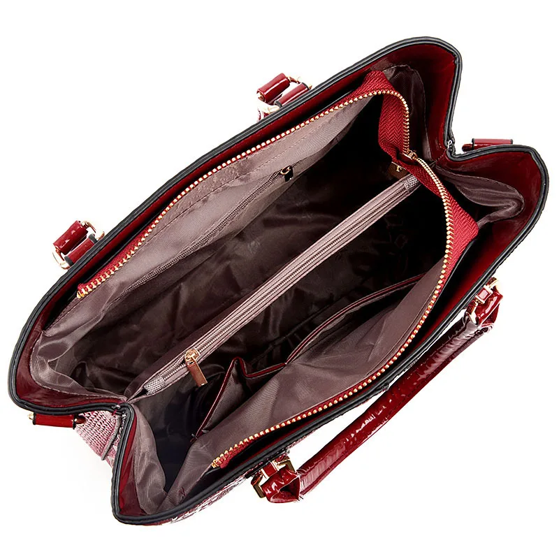Модная женская сумка со змеиным узором, винтажная, дизайн, женская сумка на плечо, повседневная, высококачественная, женская сумка-мессенджер, Прямая поставка, заказ