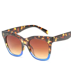 Унисекс Квадратные Солнцезащитные очки для женщин мужчин 2019 трендовые продукты Леопард Синий дамы quay солнцезащитные очки фестиваль oculos de