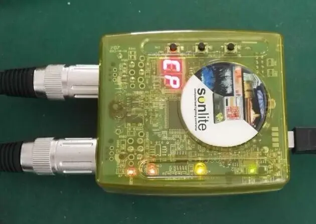 Высокое качество sunlite usb dmx dj светильник контроллер 3 контактный разъем usb Программное обеспечение консольный, dmx интерфейс 1024ch с ПК движущийся головной светильник s - Цвет: 1024 sunlite