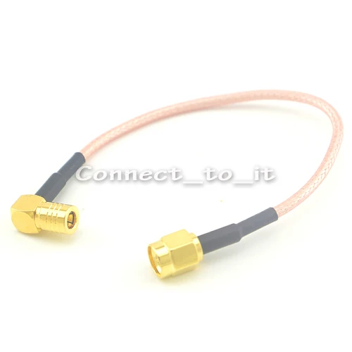 Переходник SMA male SMB female удлинитель кабеля pigtail 10 шт. RG316 15 см|cable low|cable jackconnector rubber |