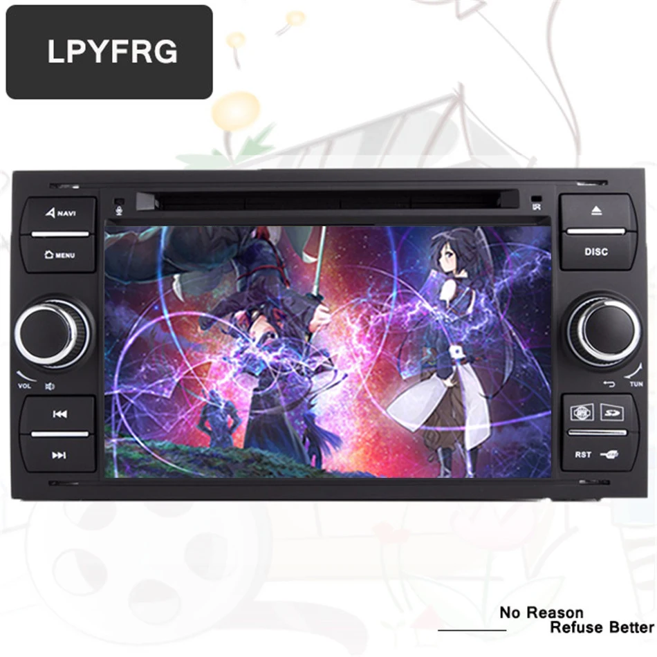 android 10.0 7&quot DVD Radio Player GPS sat nav Navigatio for FORD TRANSIT FOCUS C-MAX S-MAX FIESTA GALAXY FUSION WiFi Head units |
