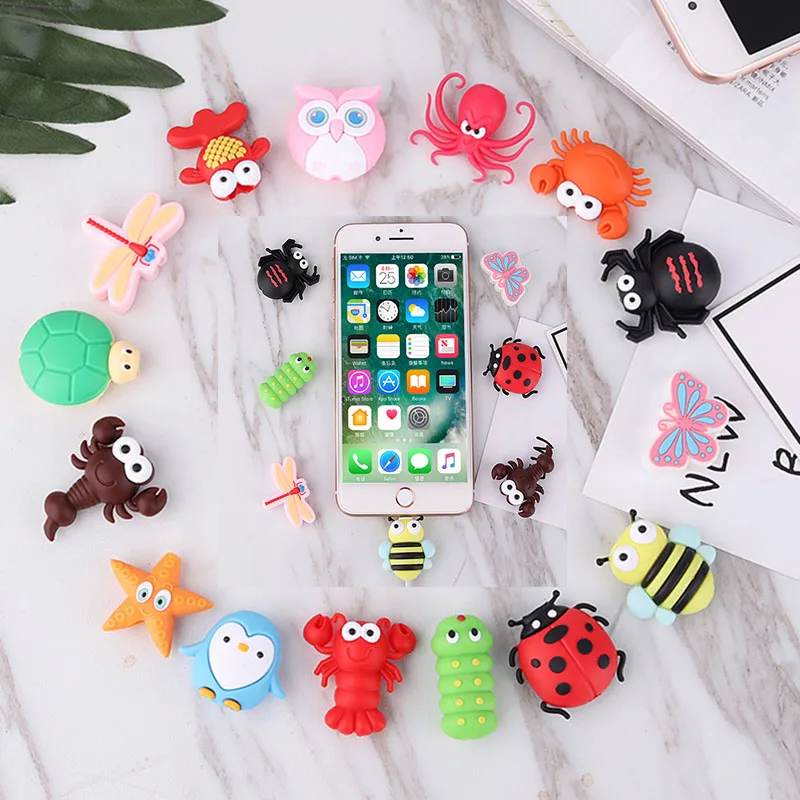 50 шт. протектор кабеля для iphone usb кабель|Органайзеры кабеля| |