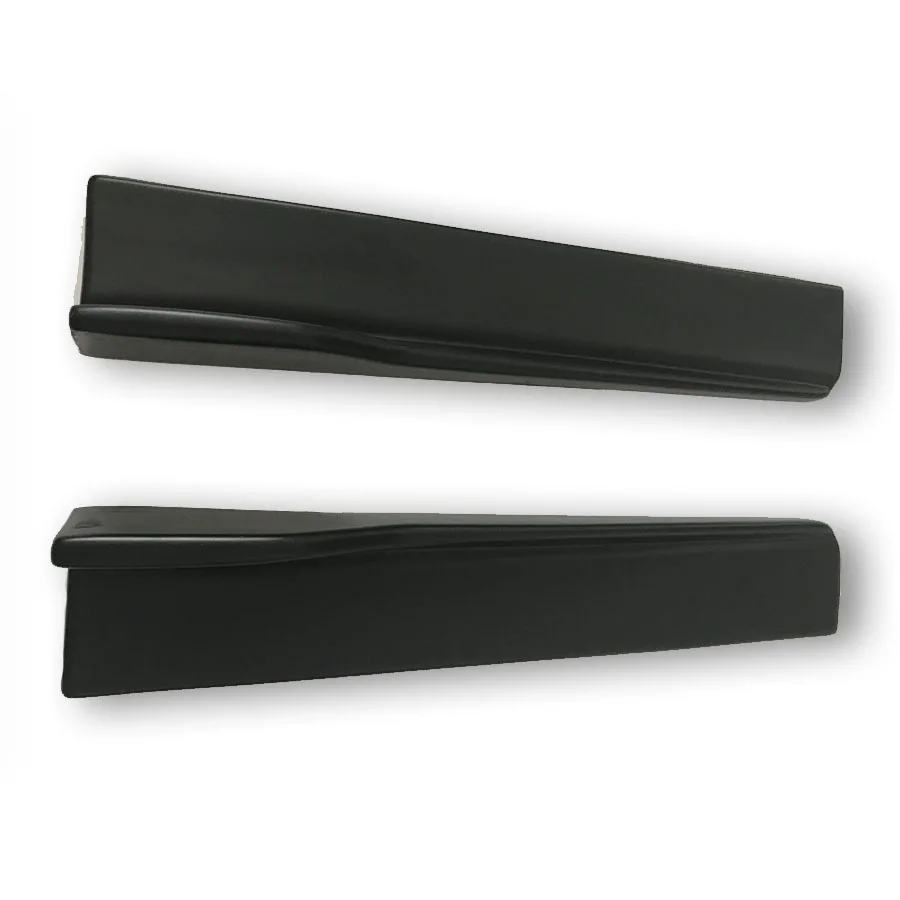 

45cm Universal Car Side Skirt Rocker Splitters Winglet Wings Canard Diffuser Shovel Decorative Scratch Resistant Winglet-Black