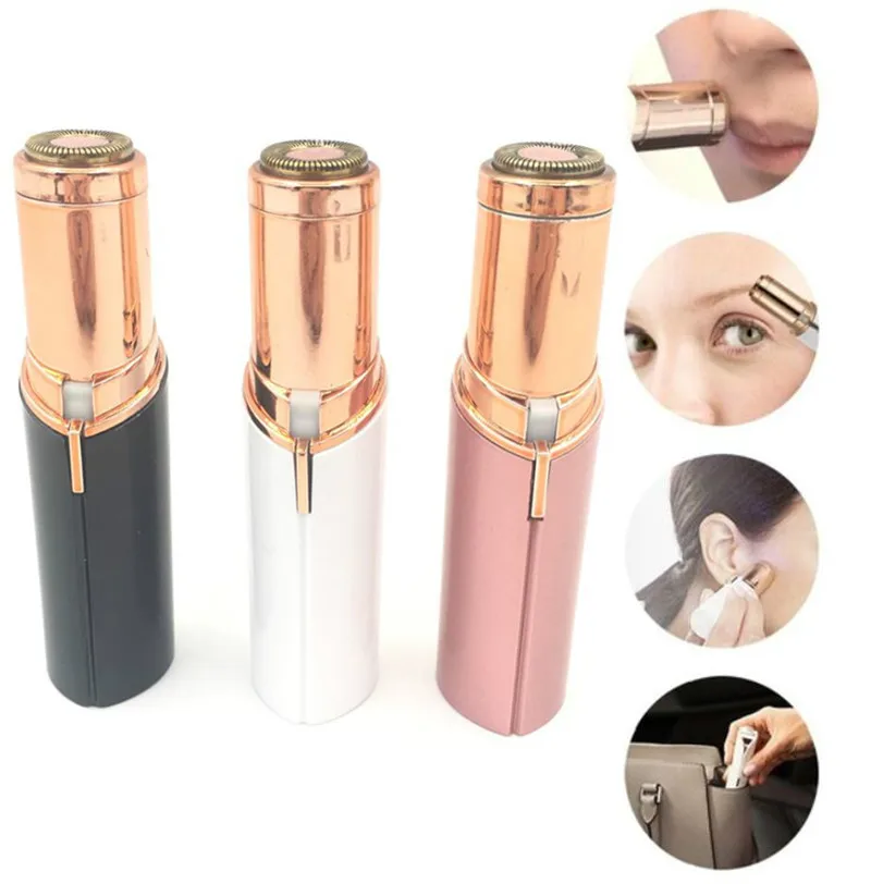 

Elektrische Epilator Gezicht Trimmer Mini Elektrische Body Facial Ontharing Scheerapparaat Pijnloos Gezicht Depilator