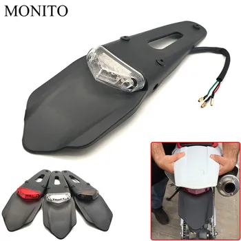 

2019 Motorcycle TailLight Dirt Bike Rear Fender Brake Stop LED Tail Light For KAWASAKI KLX 150 250 KLX250 KLX 450R KDX 125 250