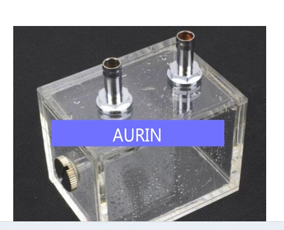 

200ml New Acrylic water radiator tank cooler water cooling pc cpu water block 80 x 60 x 60 mm Free Shipping