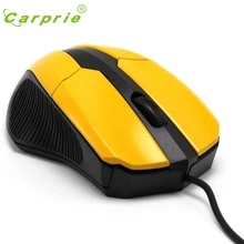 CARPRIE маленький USB 3 Кнопки оптическая прокрутка проводная мышь Мыши для ПК ноутбук Настольный QF28 дропшиппинг