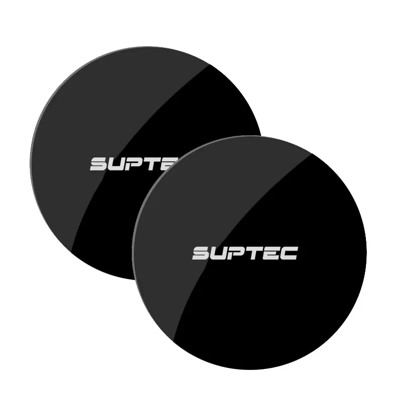SUPTEC 10 шт металлическая пластина-диск для магнитного автомобильного держателя железные листы наклейки для магнитного мобильного телефона держатель Автомобильный держатель воздуха - Цвет: StickerY-2 Pack