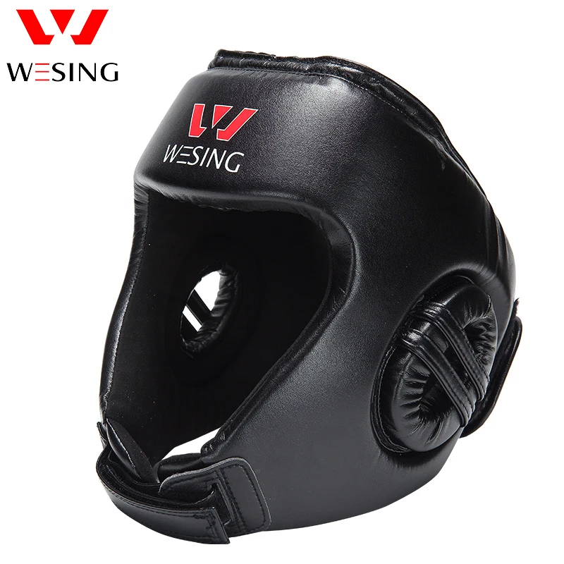 Wesing шлем для борьбы саньда соревнований обучение бокс Муай Тай ММА спарринг защита головы головные уборы