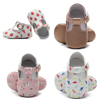 

Baby Shoes Sweet Casual Princess Girls Baby Kids Pu Leather soft Crib Babe Infant Toddler Cute Ballet Mary Jane Shoes 0-1T