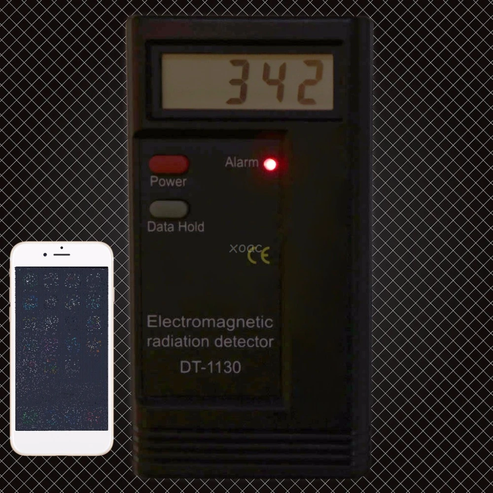 Детектор электромагнитного излучения lcd цифровой EMF метр Дозиметр Тестер DT1130 A10 дропшиппинг