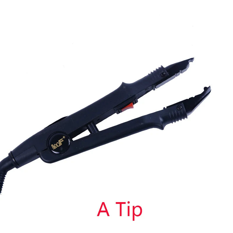 1 шт., JR-611 A/B/C наконечник, профессиональное наращивание волос, термоизоляционный Железный соединитель, палочка, инструмент для плавления железа+ розетка в Великобритании