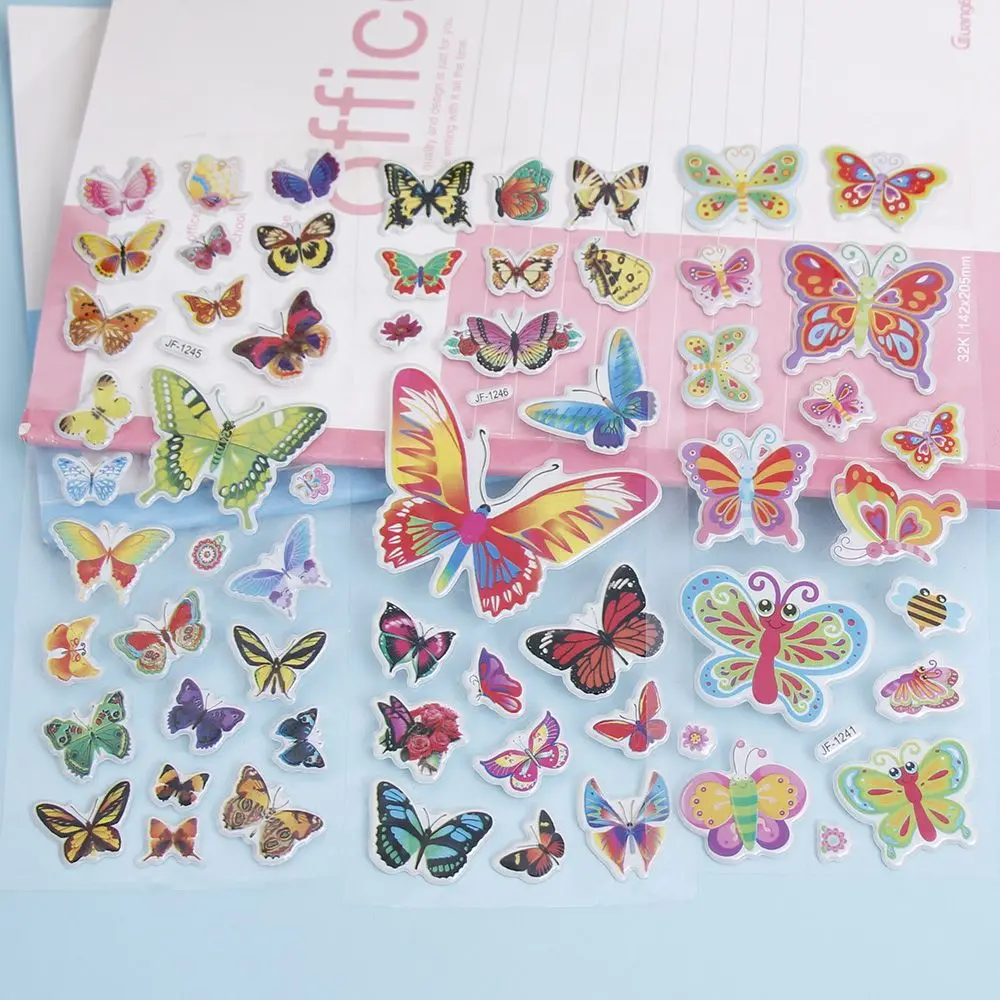 10 листов/набор наклейки бабочки для скрапбукинга|stickers cartoon|diy stickersstickers diy |