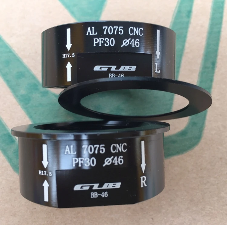 

1pcs GUB PF30 Frame Adaptor Bottom Bracket Adapter Convert to SRAM GXP S H I M A N O Crankset 68/73mm