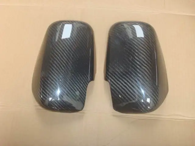 Carbon Fiber Mirror Cover For Mitsubishi EVO 7 8 9 |