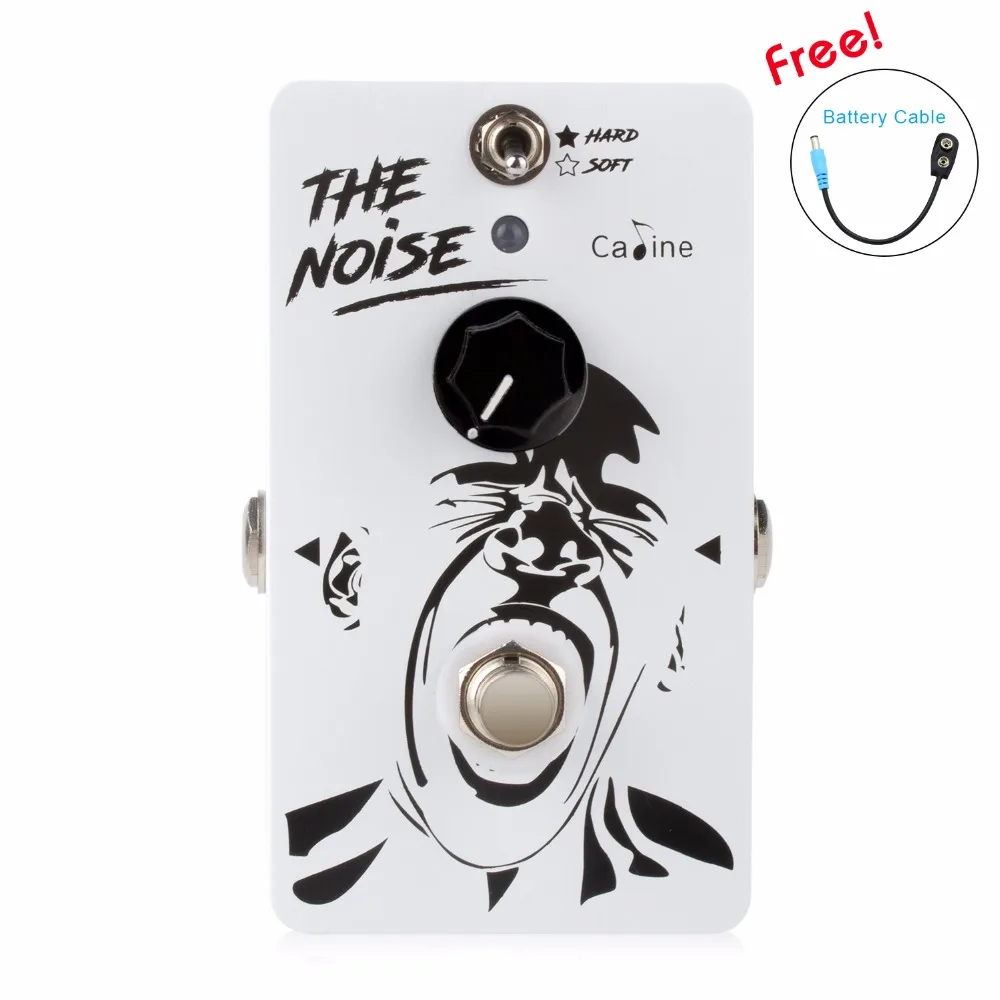 

Xmas Caline CP-39 Noise Gate Guitar Effect Pedal Guitar Effect Accessaries two way selector switch controls high gain distortion