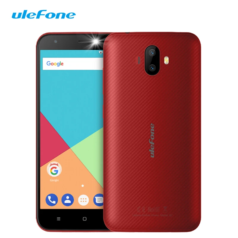 Ulefone S7 смартфон 5 0 дюймов Android 7 дешевый сенсорный мобильный телефон с двумя sim