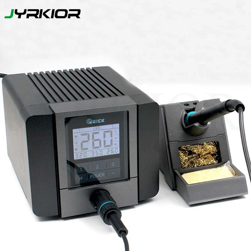 

Original Quick TS1200A 120W LCD Digital intelligent Lead Free Soldering Rework Station Phone Repair